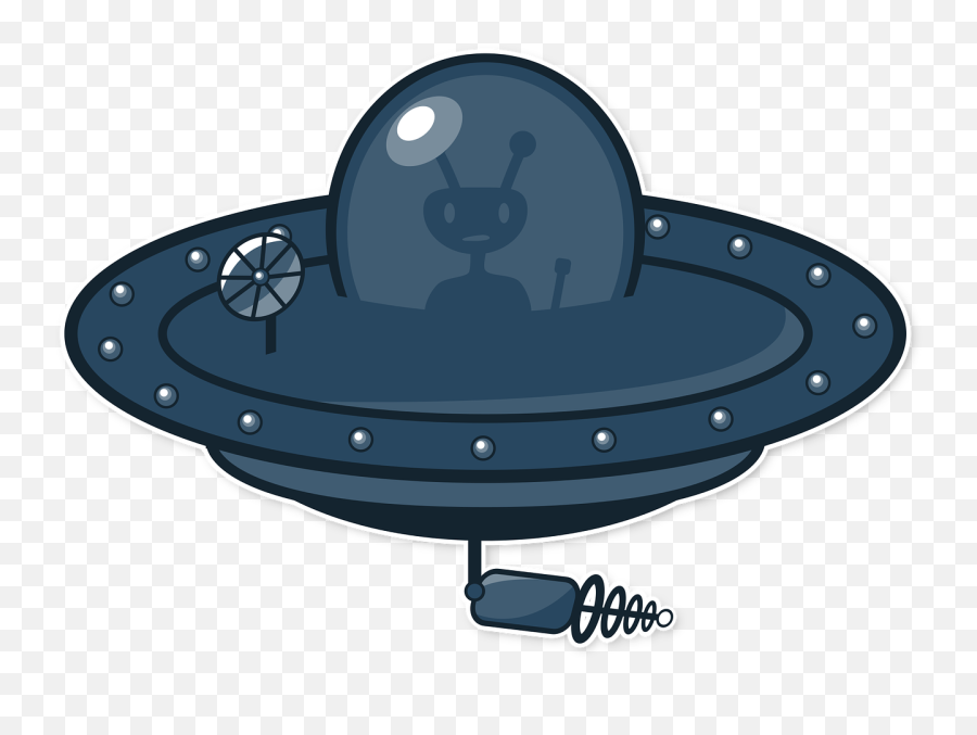 Ufo Unknown Alien Alie Foreign Intelligence - Public Domain Svg Ufo Emoji,Weird Emoji