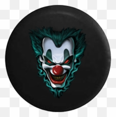 Download Angry Scary Clown Freakshow - Evil Face Emoji