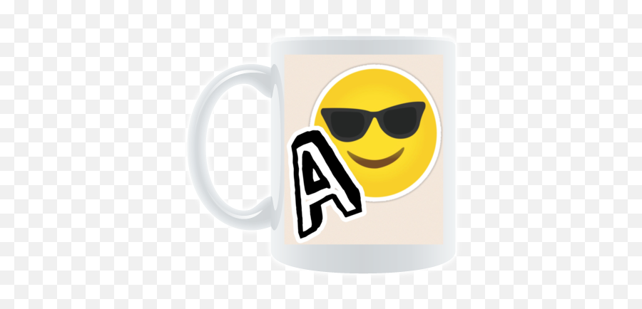 Cool Emoji A At Cotton Cart - Mug,Mug Emoji