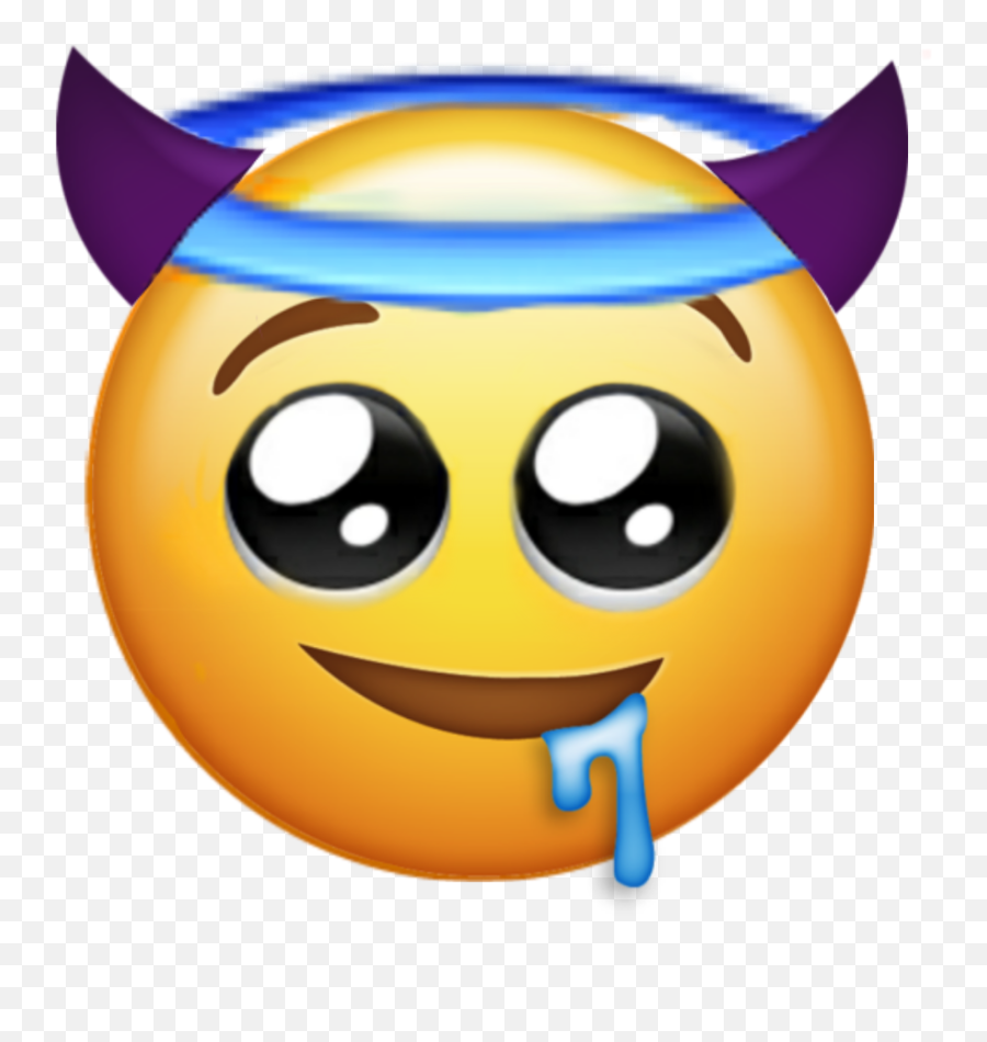 Free - Transparent Drool Emoji Png,Devilish Emoji
