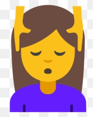 Emoji U1f486 - Emoji De Masaje,Christian Emoji