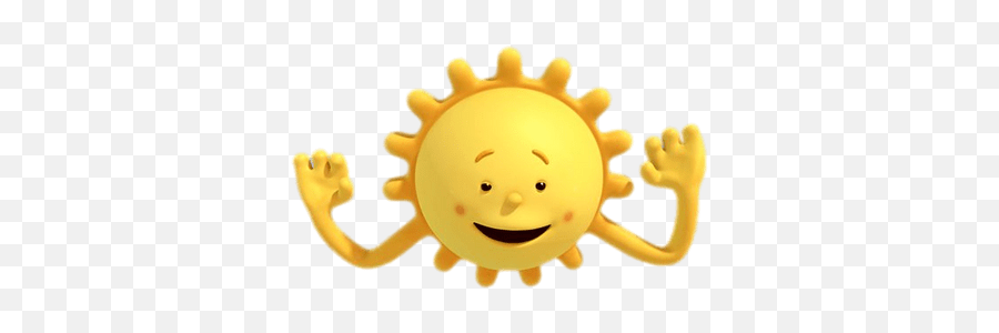 Cloudbabies Sun Hands Up Transparent - Smiley Emoji,Emoticon With Hands Up