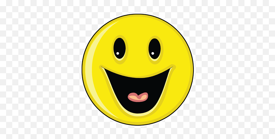 Smiley Face - Happy Face Large Smiley Face Stickers Emoji,Big Smile Emoticon