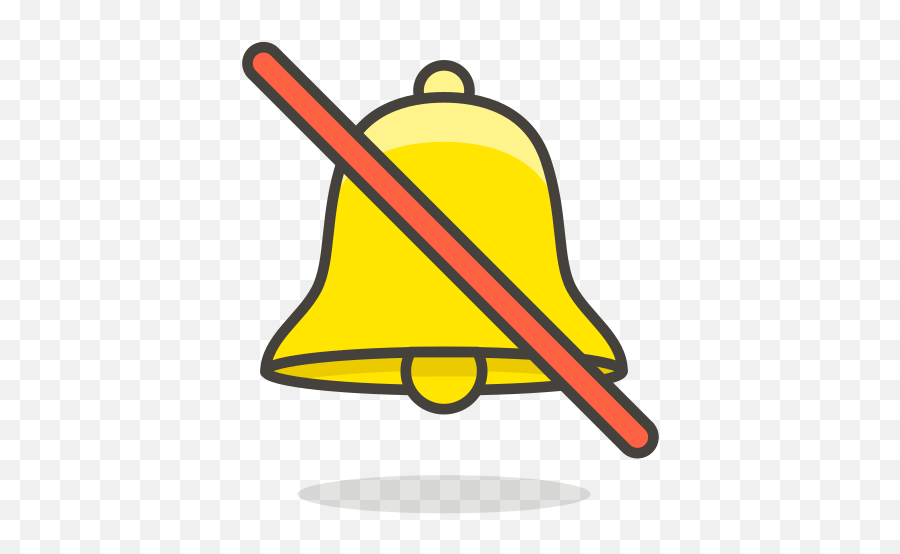Bell With Slash Free Icon Of 780 Free Vector Emoji - Bell Emoji,Baseball Bat Emoji