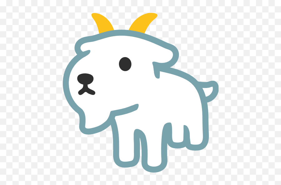 Goat Emoji For Facebook Email Sms - Cabra Emoji,Goat Emoji