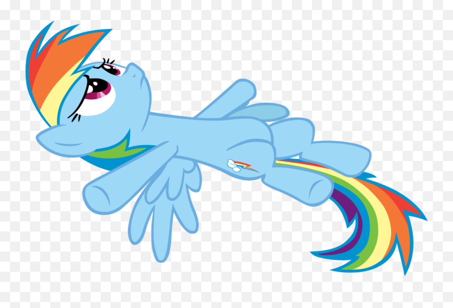 Pin - Diaper Mlp Rainbow Dash Emoji,Emoji Laying Down