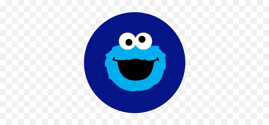 Sesame Street - Cookie Monster Ipad Case Emoji,Cookie Monster Emoticon