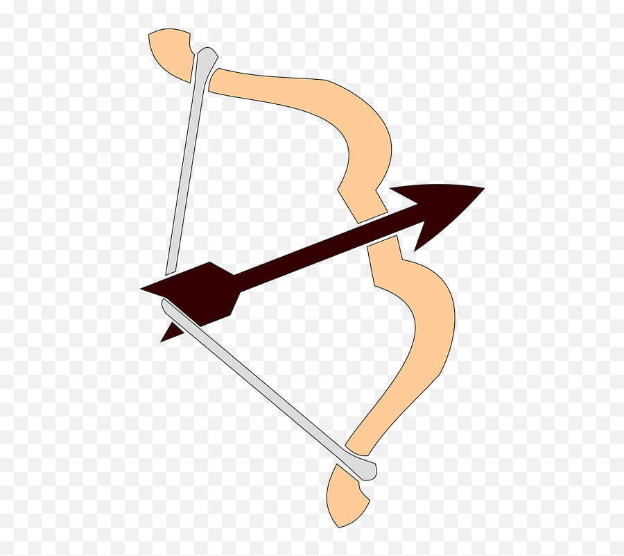 Archery Bow Arrow - Bow And Arrow Vector Emoji,Gift Arrows Emoji