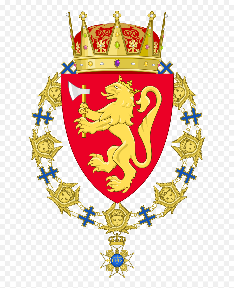 Arms Of Haakon Crown Prince Of Norway - Crest Of Edward Vii Emoji,All Emojis In Order