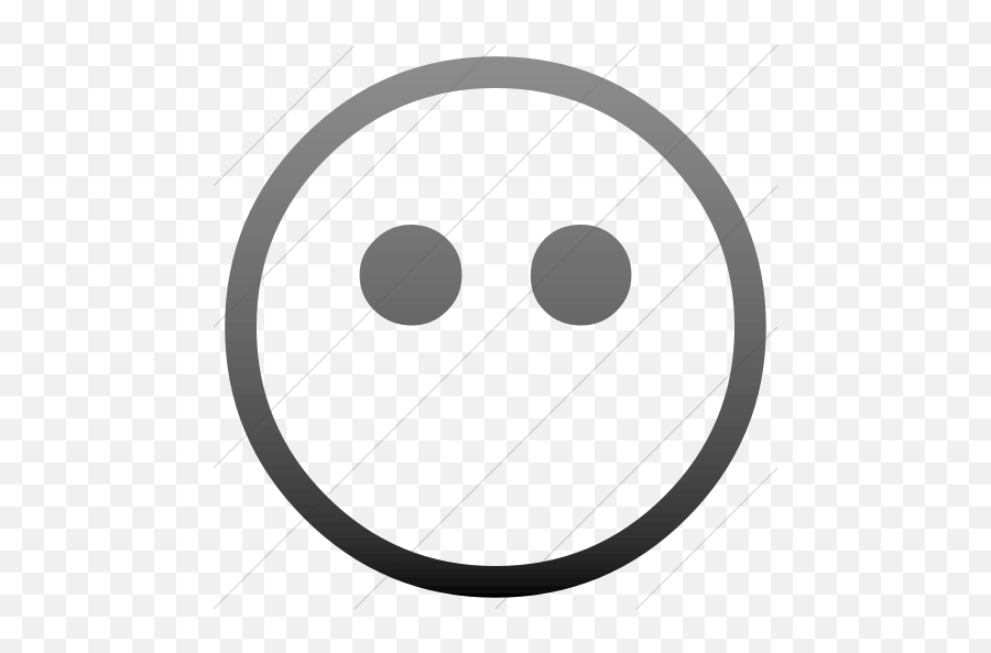 Iconsetc Simple Black Gradient Classic Emoticons Face - Circle Emoji,Emoticons Face