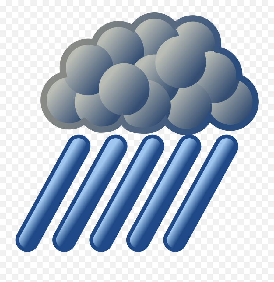 Clipart Rain Heavy Rain Clipart Rain Heavy Rain Transparent - Weather Clouds Snow Clipart Emoji,Rainy Emoji