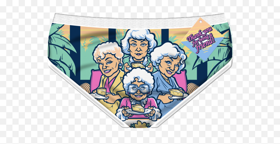 Golden Girls Granny Panties - Rad Roundup Golden Girls Granny Panties Emoji,Granny Emoji