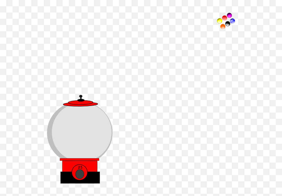 Empty Gumball Machine Clipart - Clipart Empty Gumball Machine Emoji,Gumball Emoji
