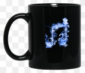 Blue Fire Two Eighth Note Mug - Don T We Mugs Emoji,Eighth Note Emoji