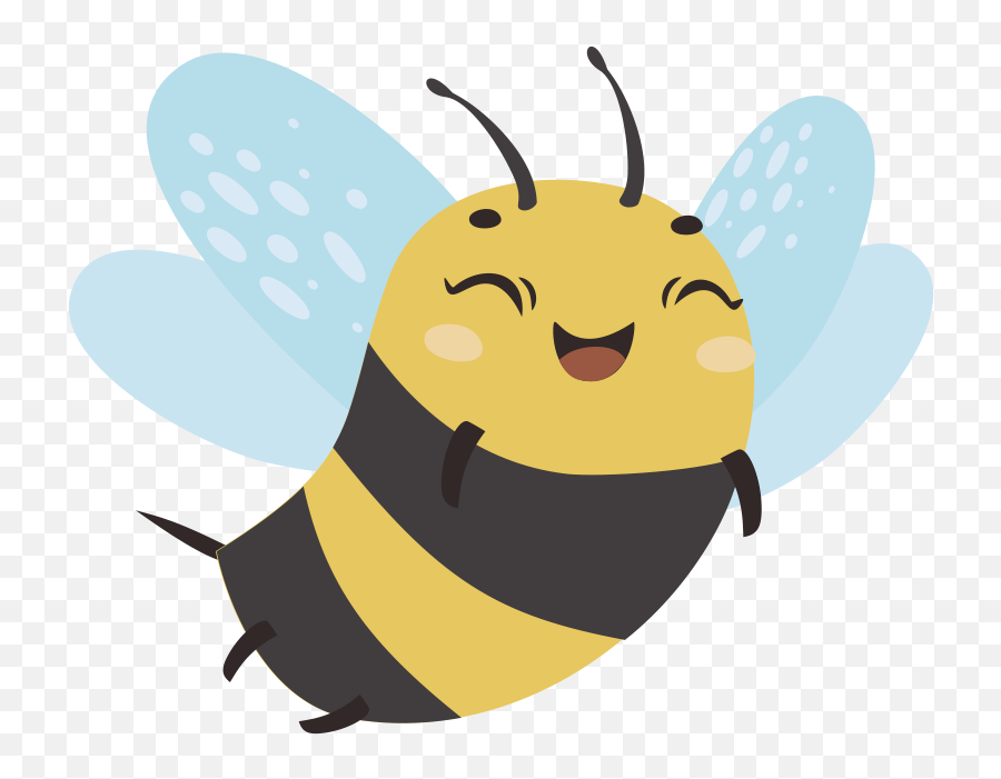 Honey Bee Illustration Sticker - Clip Art Emoji,Pac Man Emoji Iphone