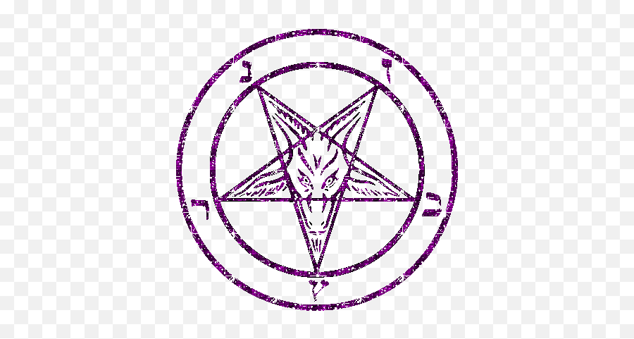 Pentagram Pentagrama Satan Satanic Satanism Satanick - Sigil Of Baphomet Emoji,Pentagram Emoji