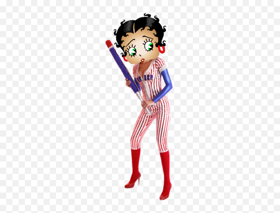 Betty Boop Dominican Girls Play Ball Too Photo - Dominican Betty Boop Emoji,Dominican Emoji