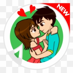 Download I Love You WAStickerApps for Chat Free on PC - Hug Romantic Couple Emoji