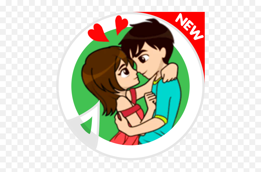 Download I Love You Wastickerapps For Chat Free On Pc - Hug Romantic Couple Sticker Emoji,Hugs Emoji Android