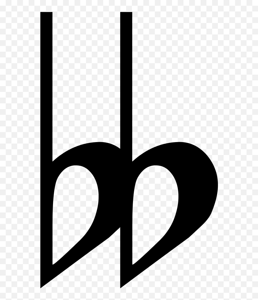 Doubleflat - Bémol Png Emoji,Equal Sign Emoji