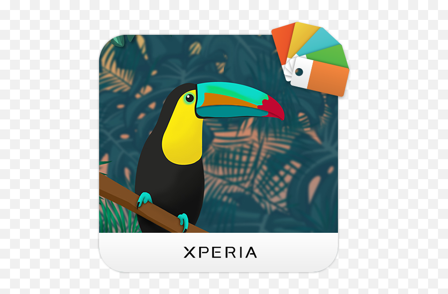 Toucan Theme - Sony Xperia Emoji,Toucan Emoji