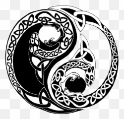 Download Yin - Yang Celtic Knot Emoji