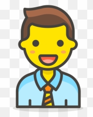 153 - Office Worker Cartoon Png Emoji