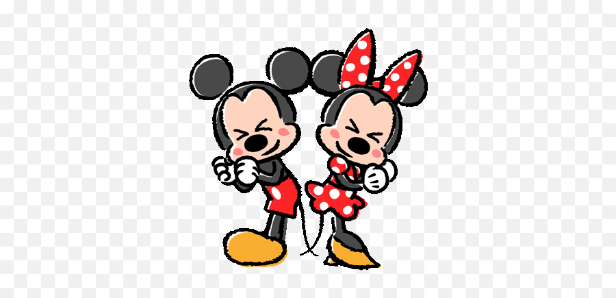 Fondos De Pantalla Minnie - Mickey Y Minnie Gif Emoji,Blusas De Emojis