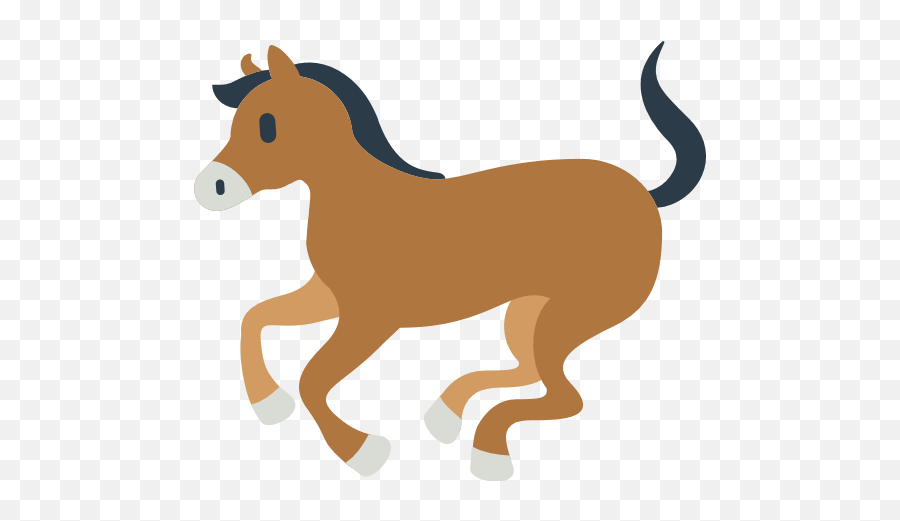 Email Sms - Horse Emoji Transparent Background,Animated Emoji For Facebook