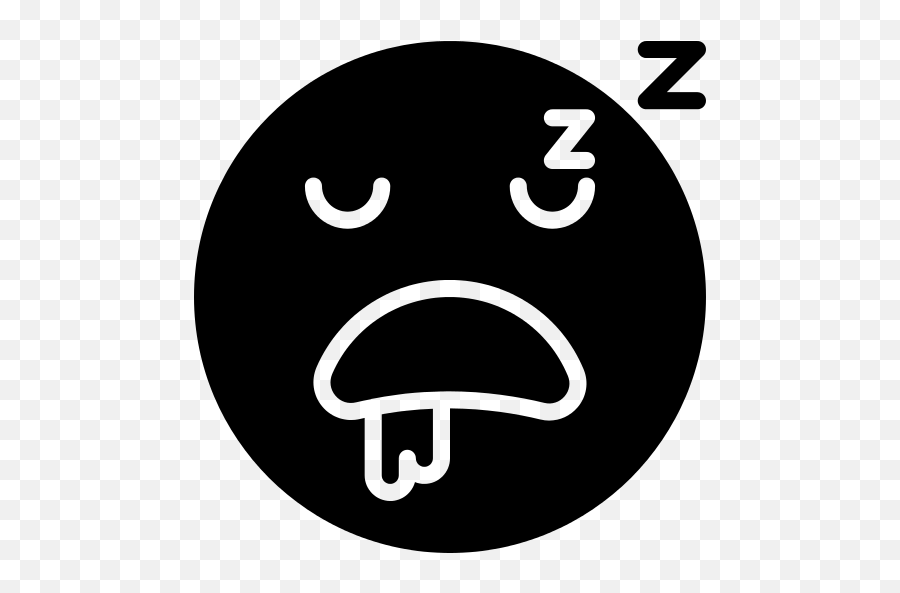 Sleeping Emoji Png Icon - Circle,Sleeping Emoji