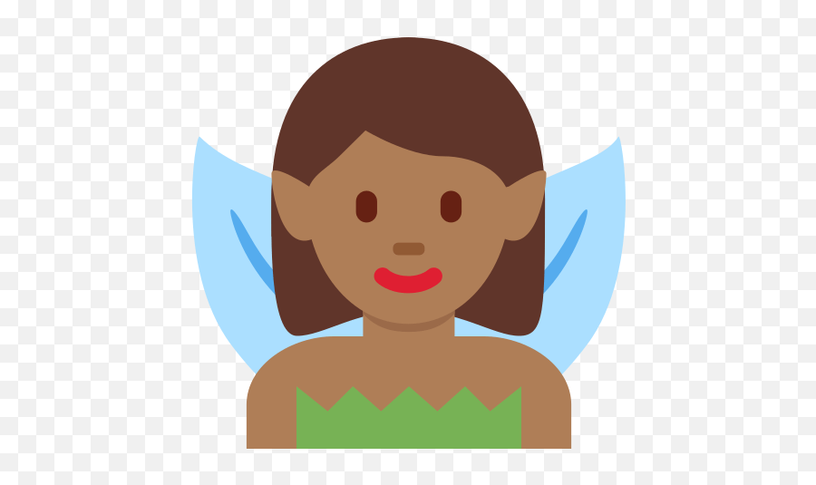 Fairy Emoji With Medium - Human Skin Color,Emoji Ue