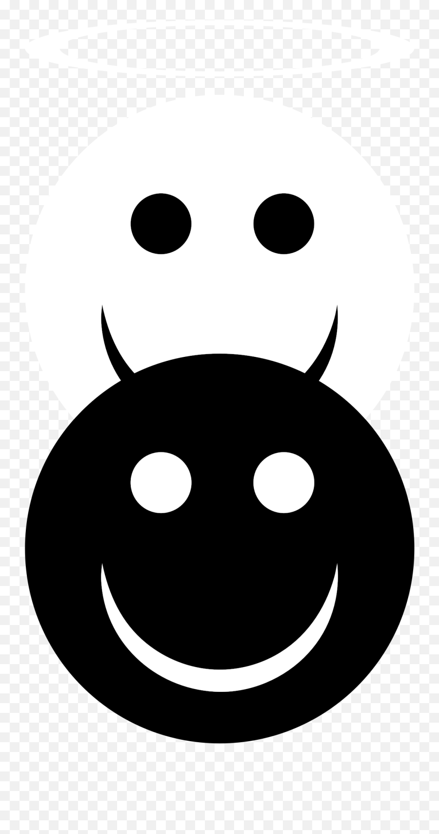 Big Smile Emoji Clipart Black And White No Background - Black And White Smile Emoji,Emoji Clipart Black And White