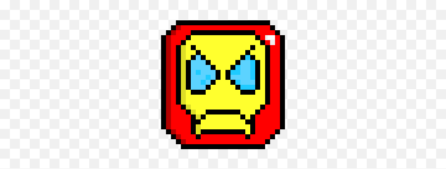Iron Man - 8 Bit Mega Man Helmet Emoji,Iron Man Emoticon