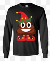 Elf Poop Emoji Funny Christmas Youth