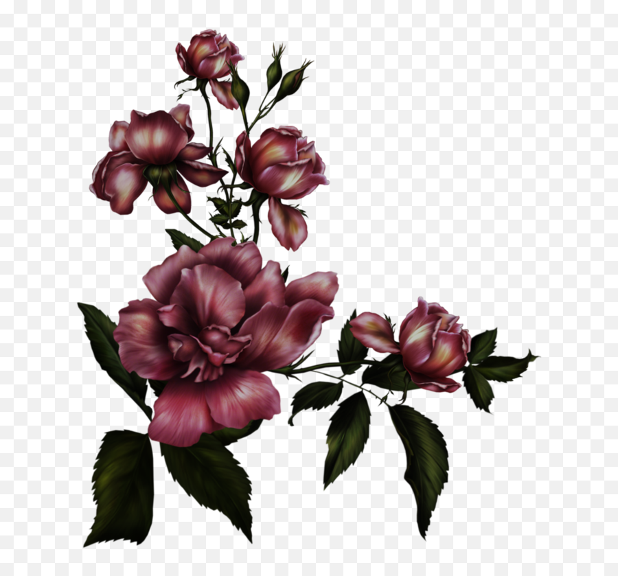 Gothic Rose Clipart - Gothic Rose Png Emoji,Goth Emoji