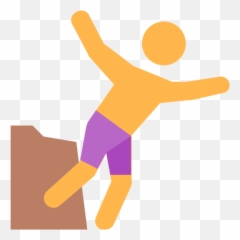 Cliff Jumping svg vector icon free icons UIHere - Png Emoji