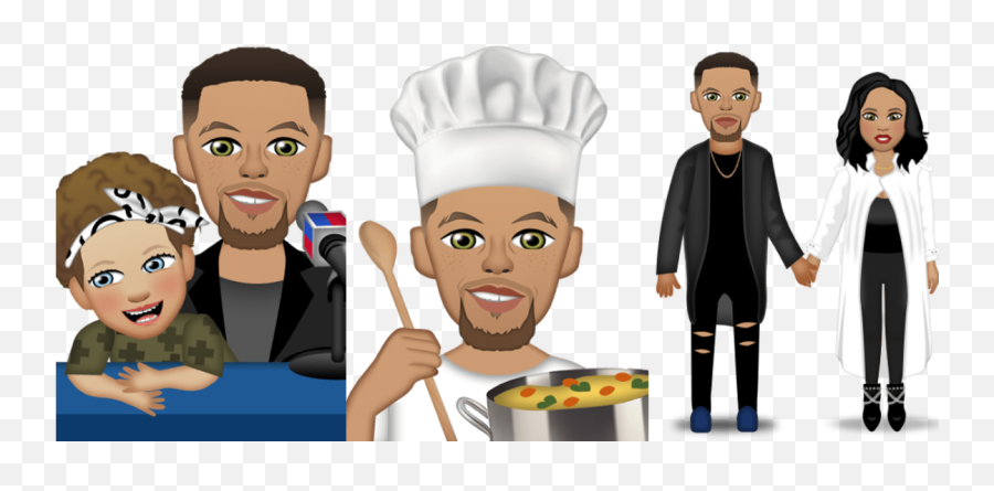 Download Steph Curry Emoji App - Chef Steph Curry Emoji,Curry Emoji
