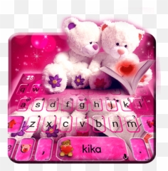 Lovely Teddy Keyboard Theme 1 - Cute Bear Emoji