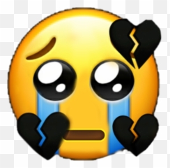Sad Crying Emoji Emoji Sad Sademoji Cry - Poorly Drawn Crying Emoji Meme,Sademoji