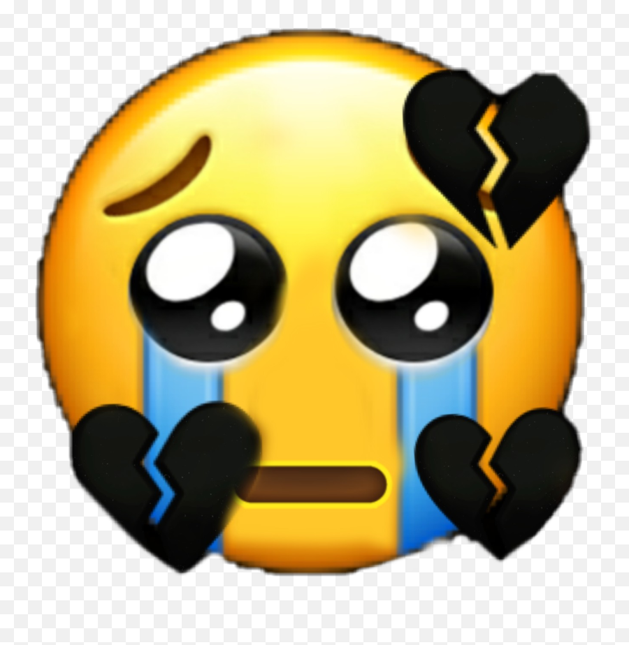 Sad Crying Emoji Emoji Sad Sademoji Cry Poorly Drawn Crying Emoji