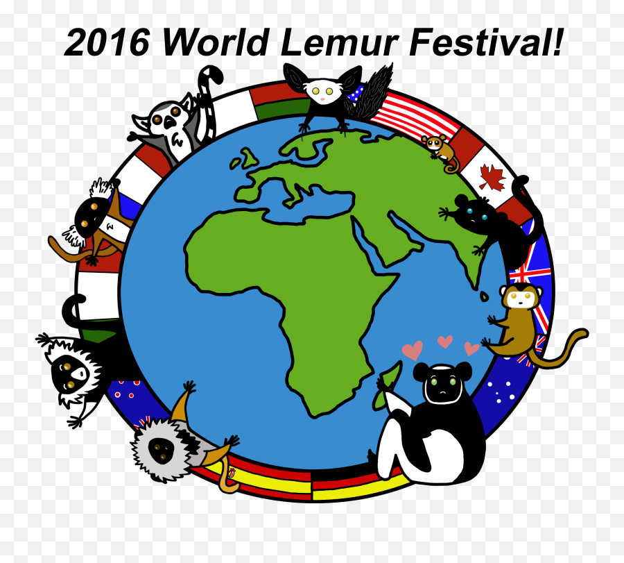 Announcing The 2016 World Lemur Festival U2013 Lemur - Circle Emoji,Camping Emoticons