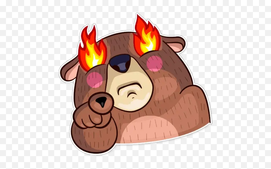 Honey Bear Stickers For Whatsapp - Fictional Character Emoji,Honey Emoji