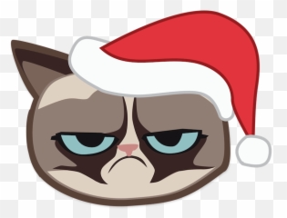 Grumpy Cat Png - Drawing Easy Emoji