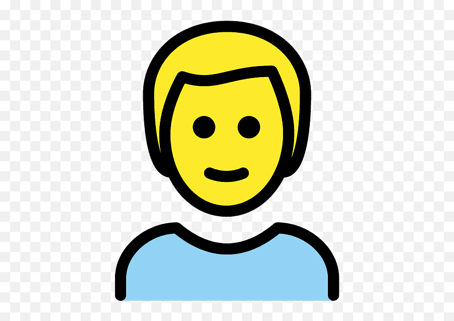 Blond Hair Emoji Clipart - Emoji Joven,Blonde Emoji