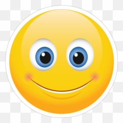 Cute Smile Emoji Sticker - Emoji,Emoji Smile