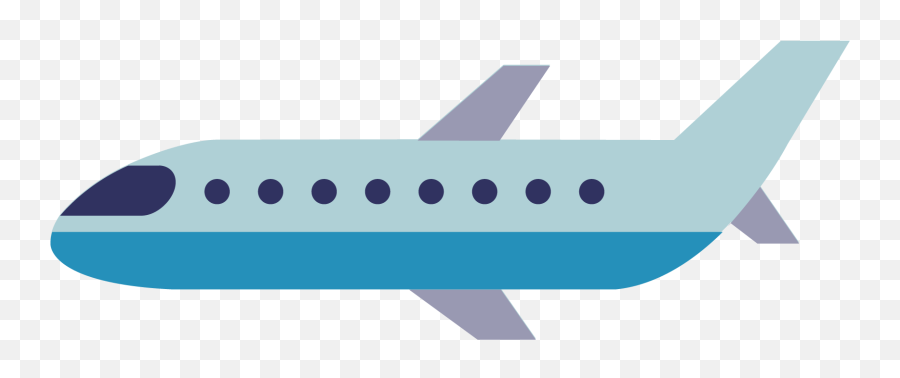 Airplane Clipart Png Picture - Cartoon Plane Emoji,Flight Emoji