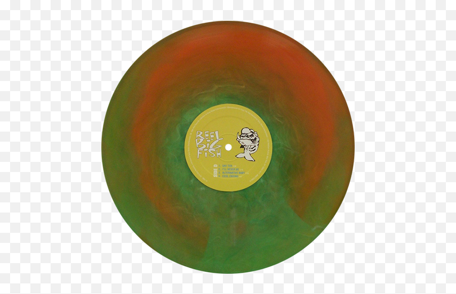 Reel Big Fish - Orange Green Vinyl Record Emoji,Vinyl Record Emoji