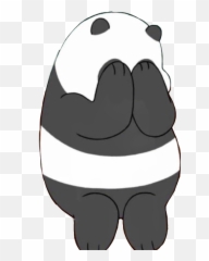 Panpan Webarebears Panda Sticker - Fictional Character Emoji