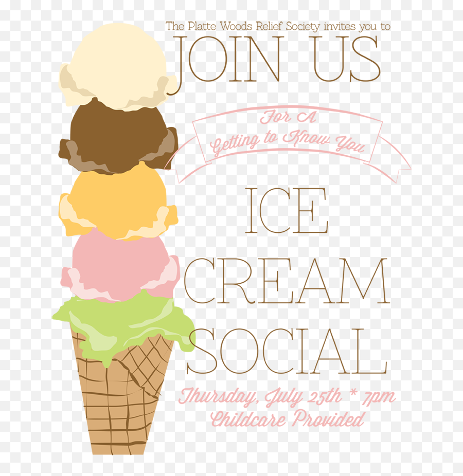 July Clipart Ice Cream July Ice Cream Transparent Free For - Ice Cream Social Poster Emoji,Ice Cream Sun Emoji