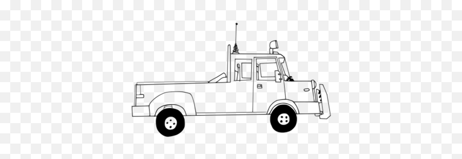 Truck Vector Drawing - Truck Emoji,Pickup Truck Emoji